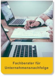 Fachberater für Unternehmensnachfolge