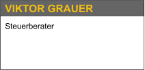 Steuerberater   VIKTOR GRAUER