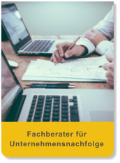 Fachberater für Unternehmensnachfolge